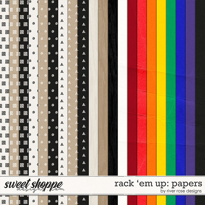 Rack 'Em Up: Papers by River Rose Designs