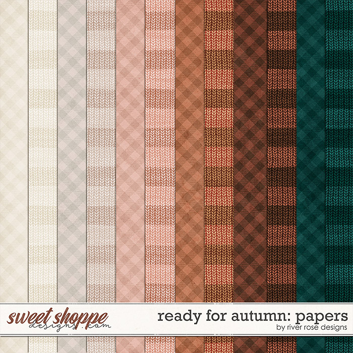 Ready for Autumn: Papers by River Rose Designs