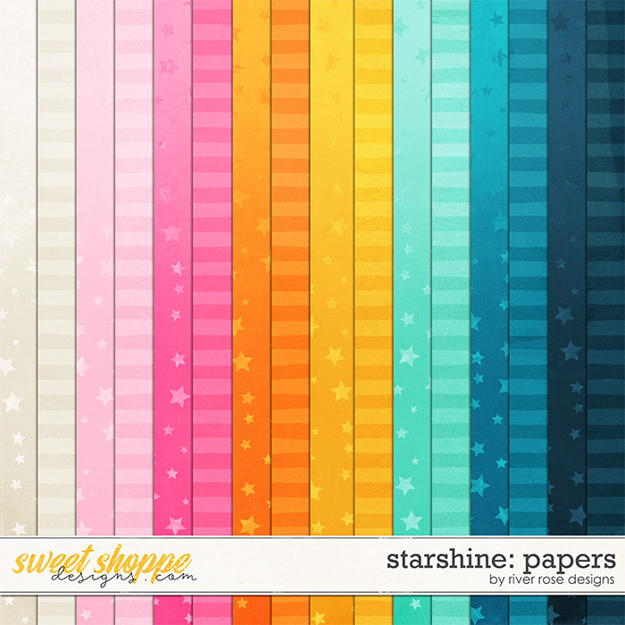 Starshine: Papers by River Rose Designs