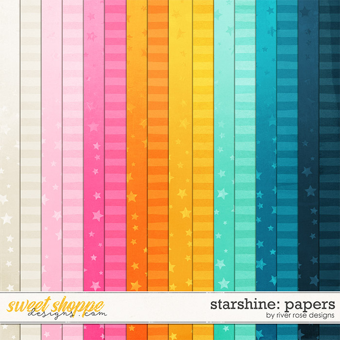 Starshine: Papers by River Rose Designs Starshine: Papers by River Rose Designs