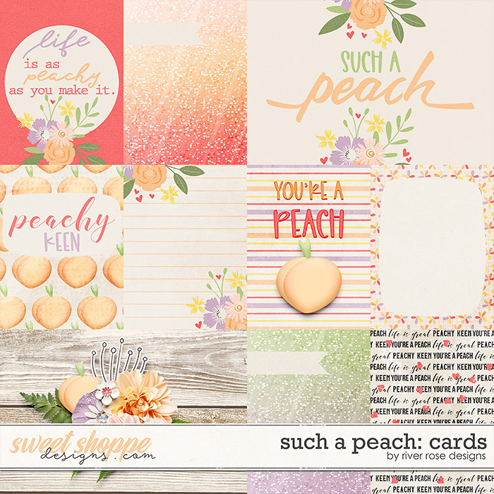 Such a Peach: Cards by River Rose Designs Such a Peach: Cards by River Rose Designs