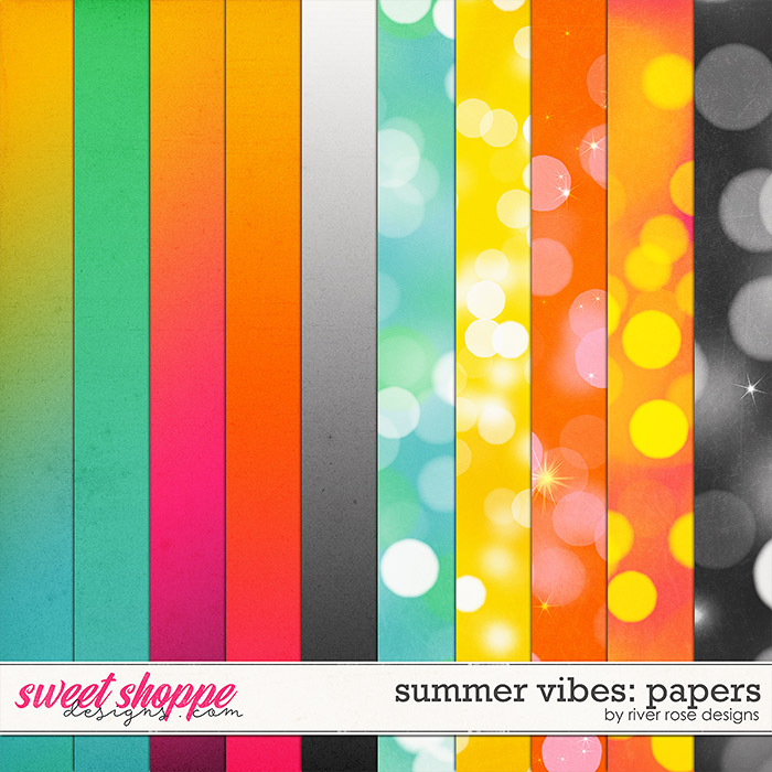 Summer Vibes: Papers by River Rose Desings