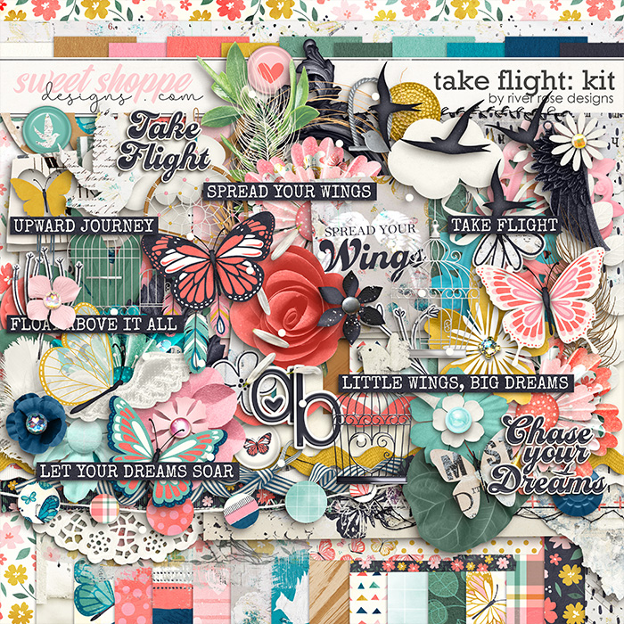 Take Flight: Kit 2 by River Rose Designs