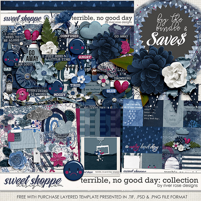 Terrible, No Good Day: Collection + FWP by River Rose Designs