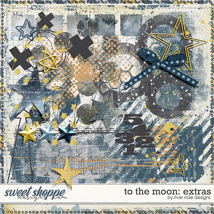 To the Moon: Extras by River Rose Designs