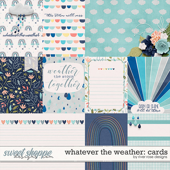 Whatever the Weather: Cards by River Rose Designs Whatever the Weather: Cards by River Rose Designs