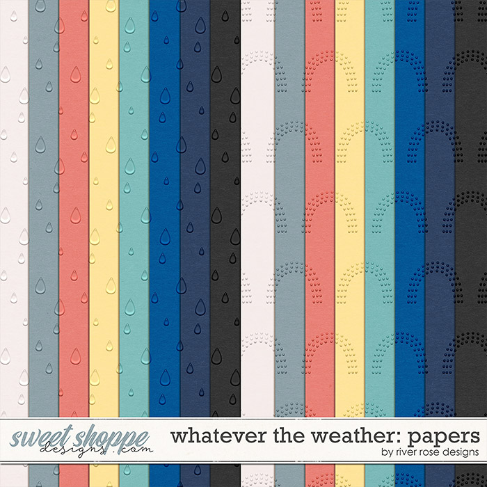 Whatever the Weather: Papers by River Rose Designs