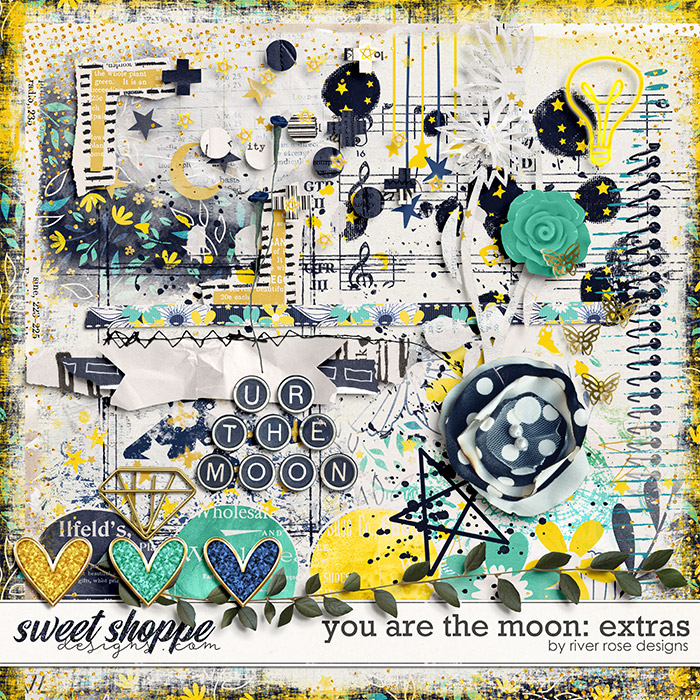 You Are the Moon: Extras by River Rose Designs