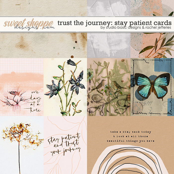 Trust The Journey: Stay Patient Cards by Studio Basic and Rachel Jefferies