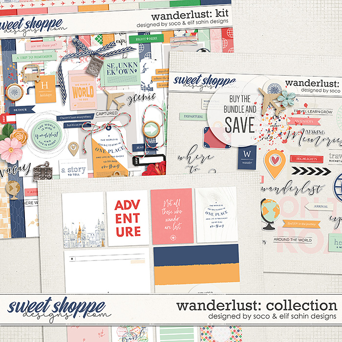 Wanderlust: Collection | Designed by Soco and Elif Sahin Designs