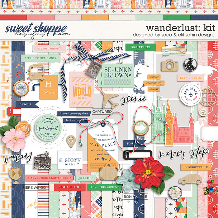 Wanderlust: Kit | Designed by Soco and Elif Sahin Designs