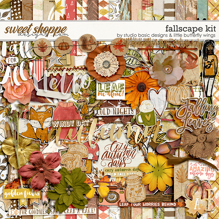 Fallscape Kit by Studio Basic and Little Butterfly Wings