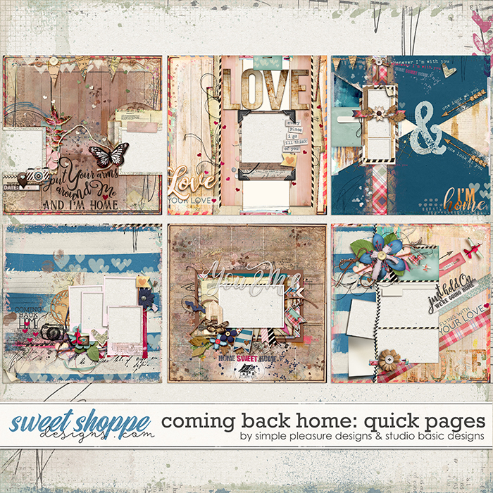 Coming Back Home Quick Pages by Simple Pleasure Designs and Studio Basic