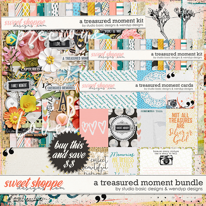 A Treasured Moment Bundle by Studio Basic and WendyP Designs