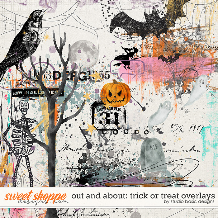 Out and About: Trick or Treat Overlays by Studio Basic Designs