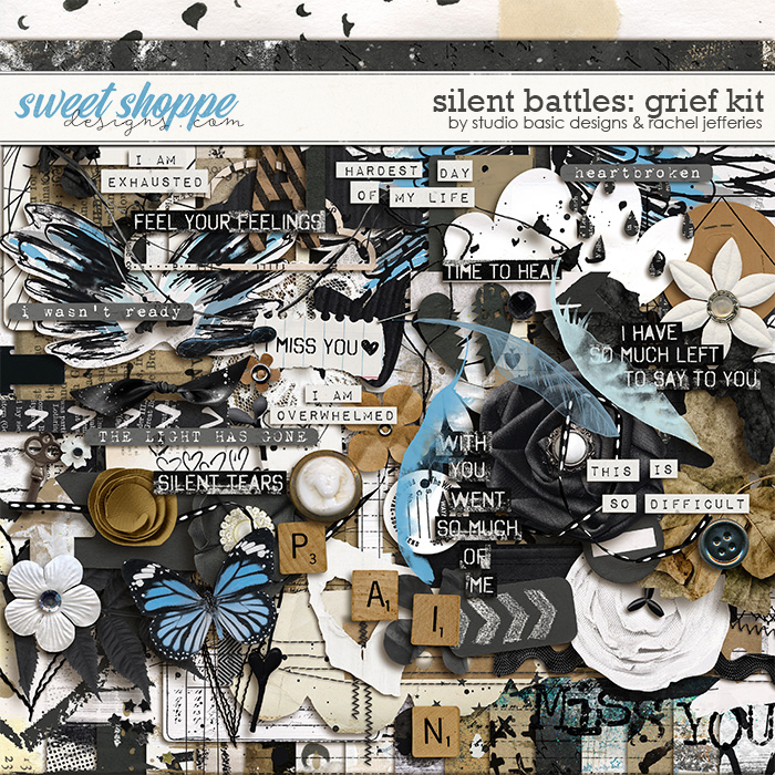 Silent Battles: Grief - Kit by Studio Basic Designs & Rachel Jefferies