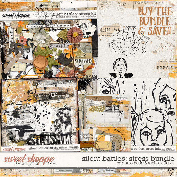 Silent Battles: Stress - Bundle by Studio Basic Designs & Rachel Jefferies