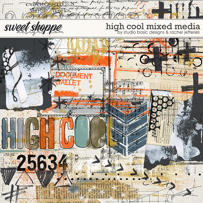High Cool Mixed Media by Studio Basic and Rachel Jefferies