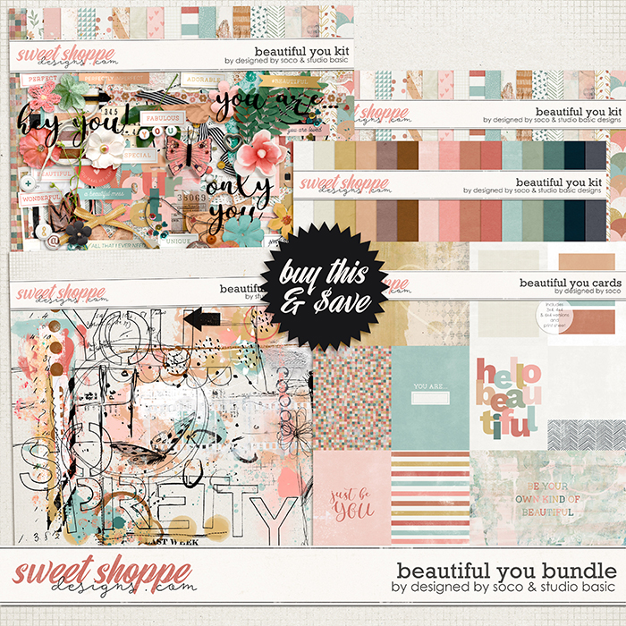 Beautiful You Bundle by Studio Basic Designs and Designed by Soco