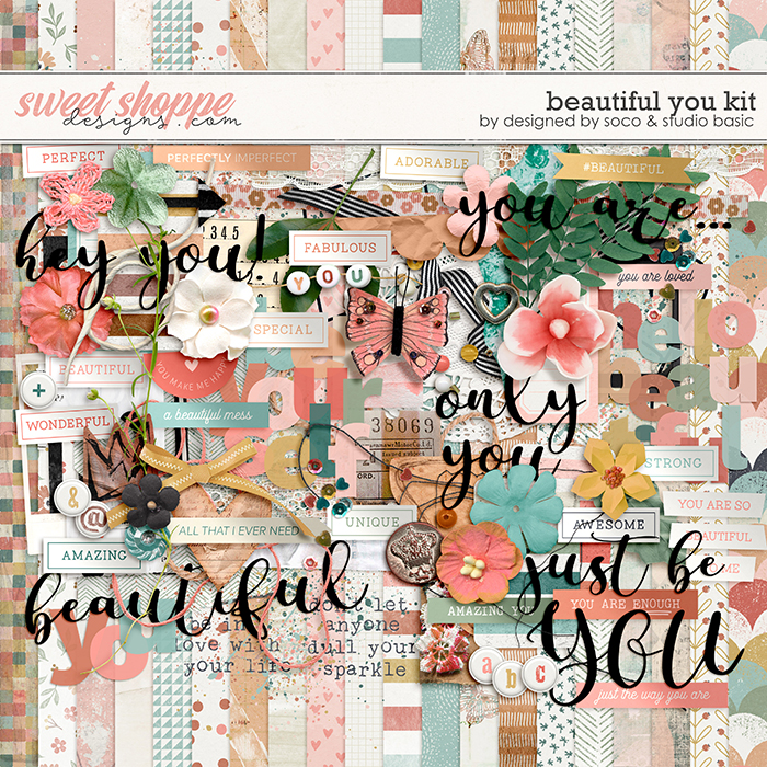 Beautiful You Kit by Studio Basic Designs and Designed by Soco