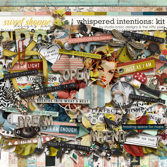 Whispered Intentions Kit by Studio Basic and The Nifty Pixel