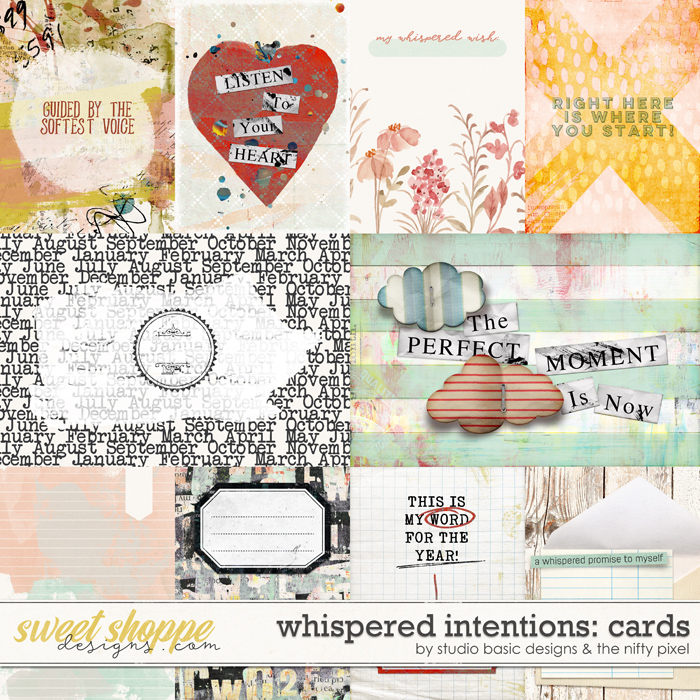 Whispered Intentions Cards by Studio Basic and The Nifty Pixel