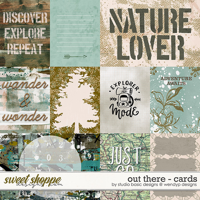Out There Cards by Studio Basic & WendyP Designs