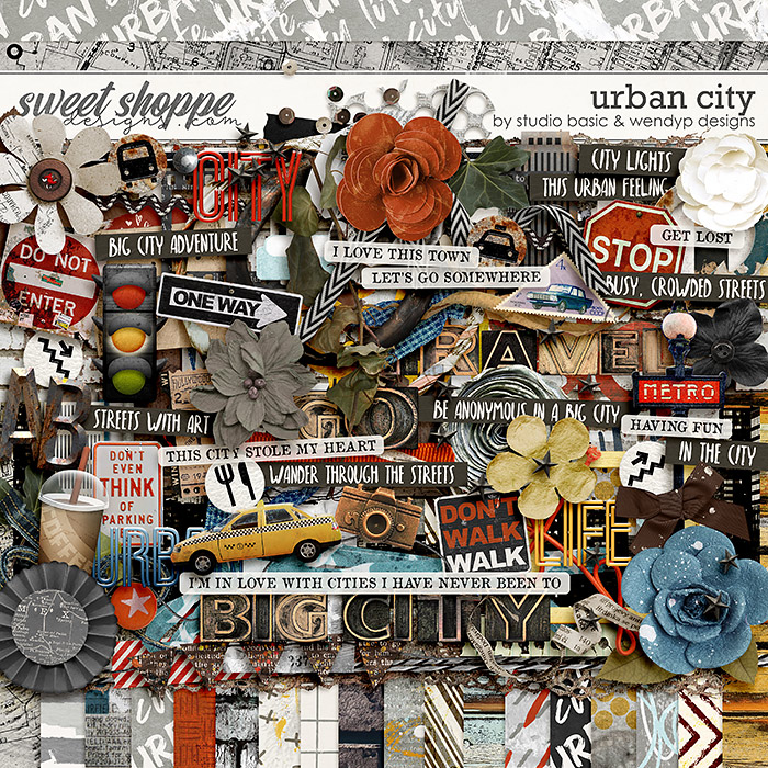 Urban City Kit by Studio Basic & WendyP Designs