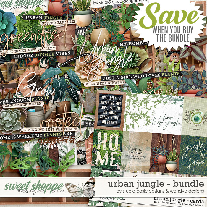 Urban Jungle Bundle by Studio Basic & WendyP Designs