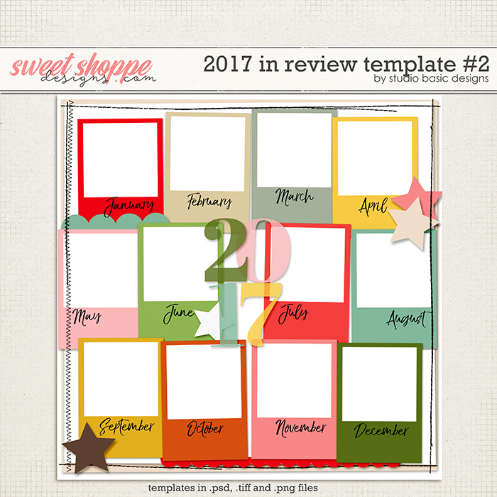 2017 In Review Template #2 by Studio Basic 2017 In Review Template #2 by Studio Basic