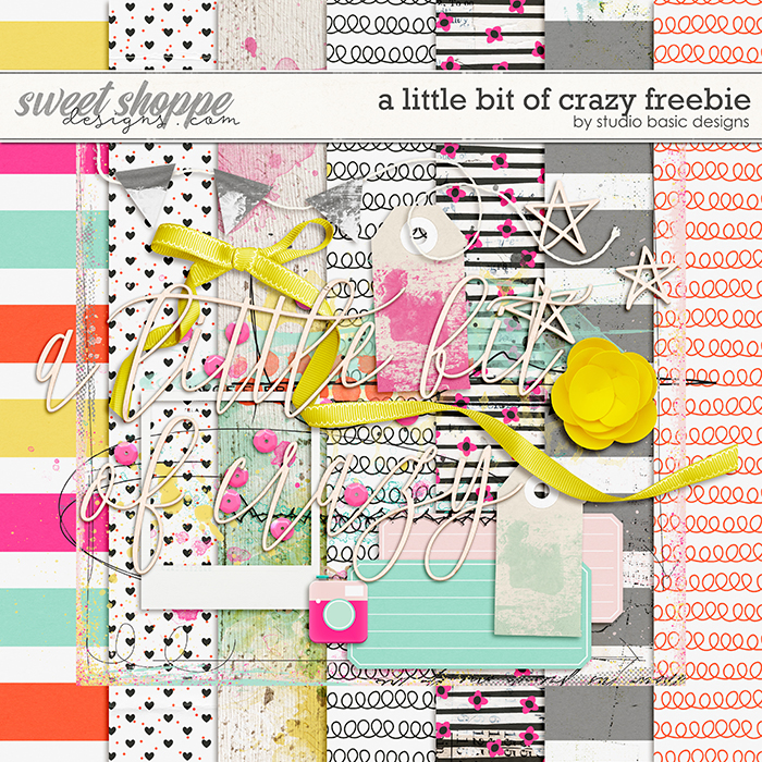 A Little Bit Of Crazy FREEBIE by Studio Basic