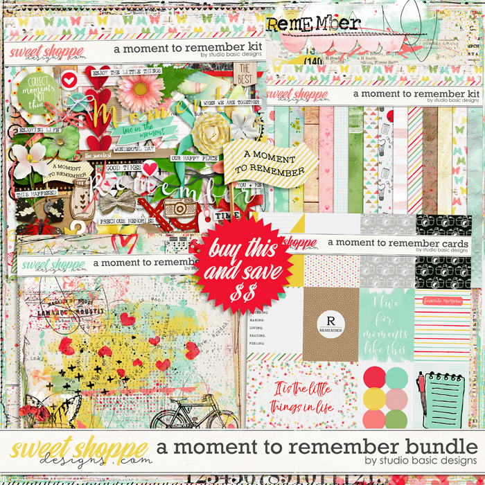 A Moment To Remember Bundle by Studio Basic