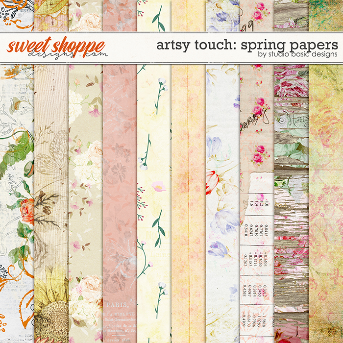 Artsy Touch: Spring Papers by Studio Basic