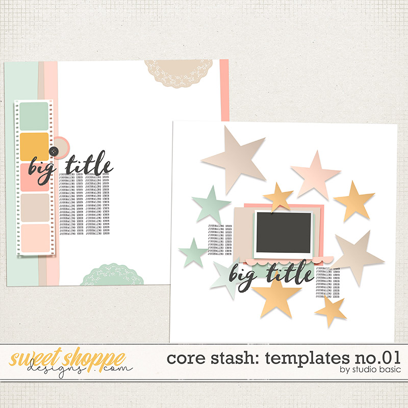 Core Stash: Templates No1 by Studio Basic