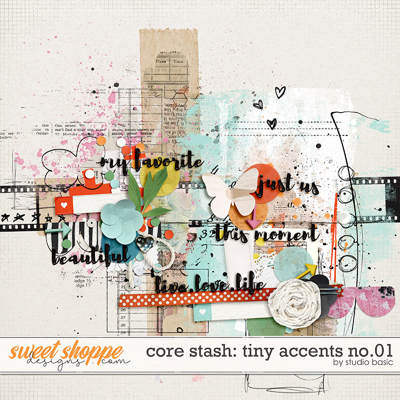 Core Stash: Tiny Accents No1 by Studio Basic