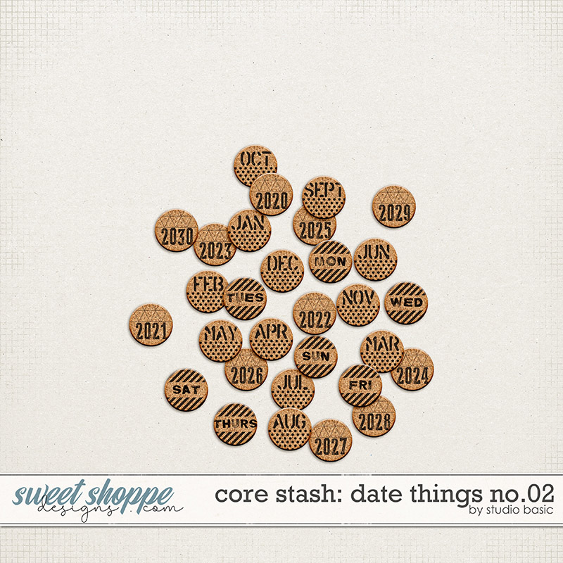 Core Stash: Date Things No2 by Studio Basic