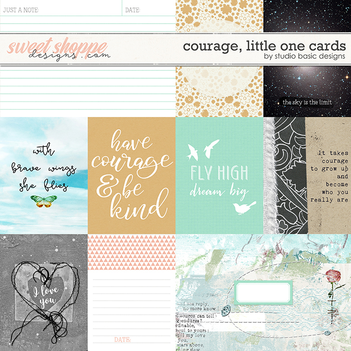 Courage, Little One Cards by Studio Basic Courage, Little One Cards by Studio Basic
