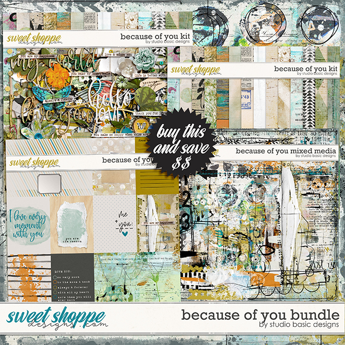 Because Of You Bundle by Studio Basic