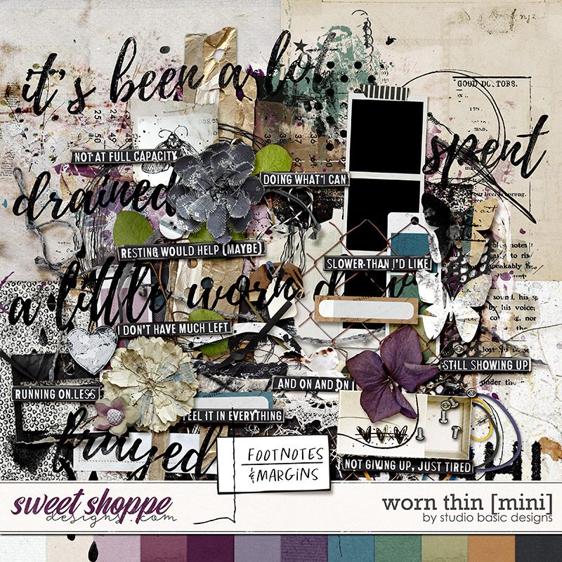 Footnotes & Margins: Worn Thin [mini] by Studio Basic