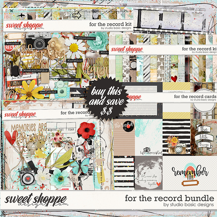 For The Record Bundle by Studio Basic