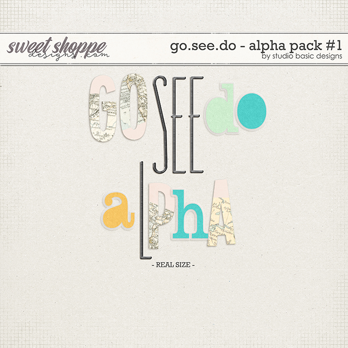 Go.See.Do Alpha Pack #1 by Studio Basic