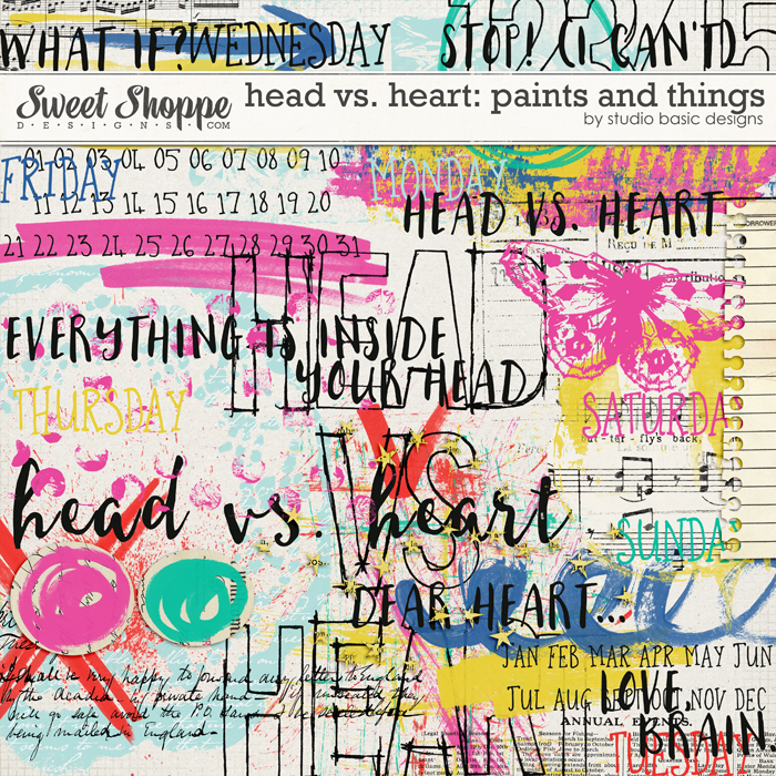 Head vs. Heart: Paints and Things by Studio Basic Head vs. Heart: Paints and Things by Studio Basic