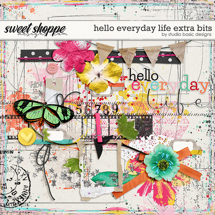 Hello Everyday Life Extra Bits by Studio Basic