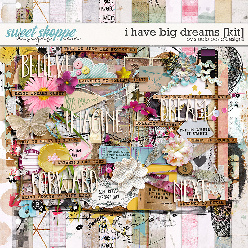 I Have Big Dreams Kit by Studio Basic