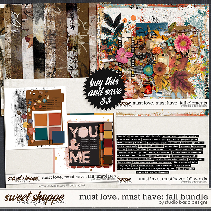 Must Love, Must Have: Fall Bundle by Studio Basic