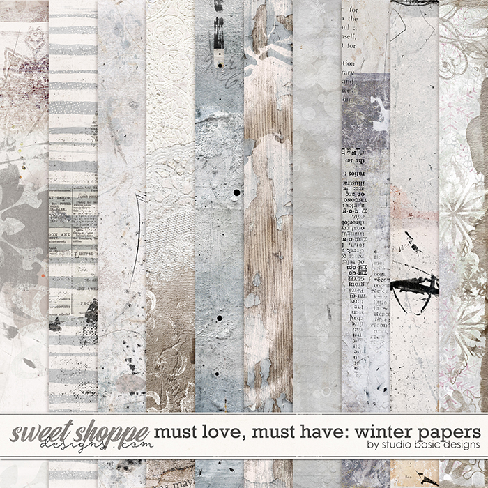 Must Love, Must Have: Winter Papers by Studio Basic