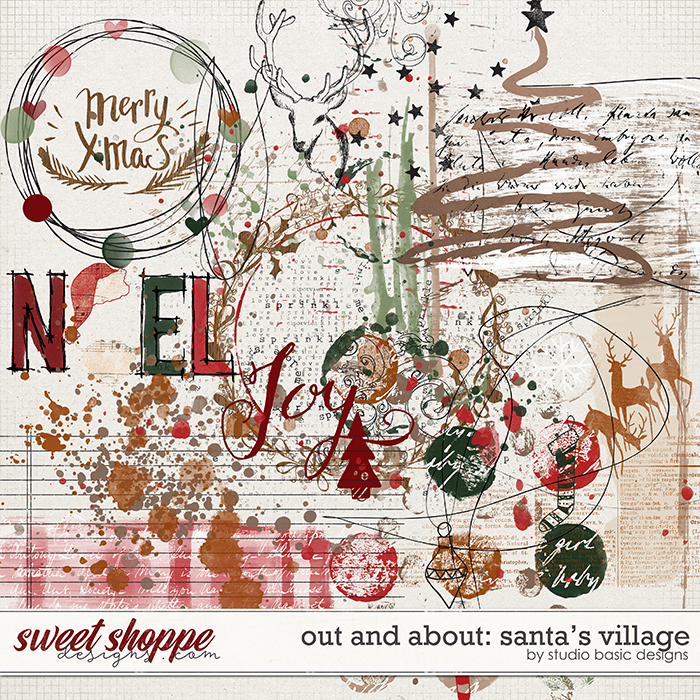 Out and About: Santa's Village Overlays by Studio Basic