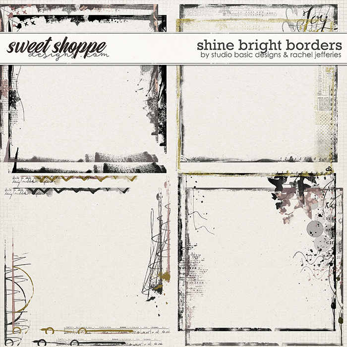 Shine Bright Borders by by Studio Basic Designs & Rachel Jefferies