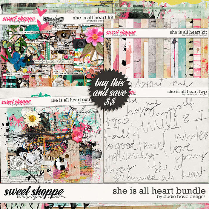 She Is All Heart Bundle by Studio Basic