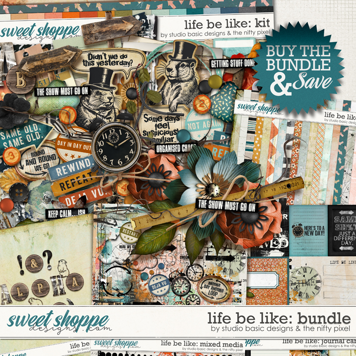 Life Be Like Bundle by Studio Basic and The Nifty Pixel